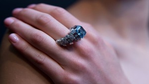 Blue Diamond Rings