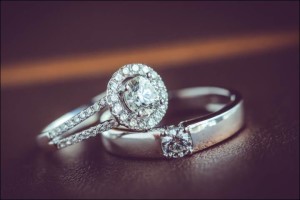 couple engagement rings