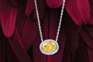 Stunning diamond necklace
