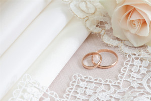 Rose gold rings