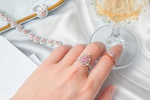 Stunning diamond jewelry