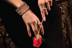 Spectacular diamond jewelry set