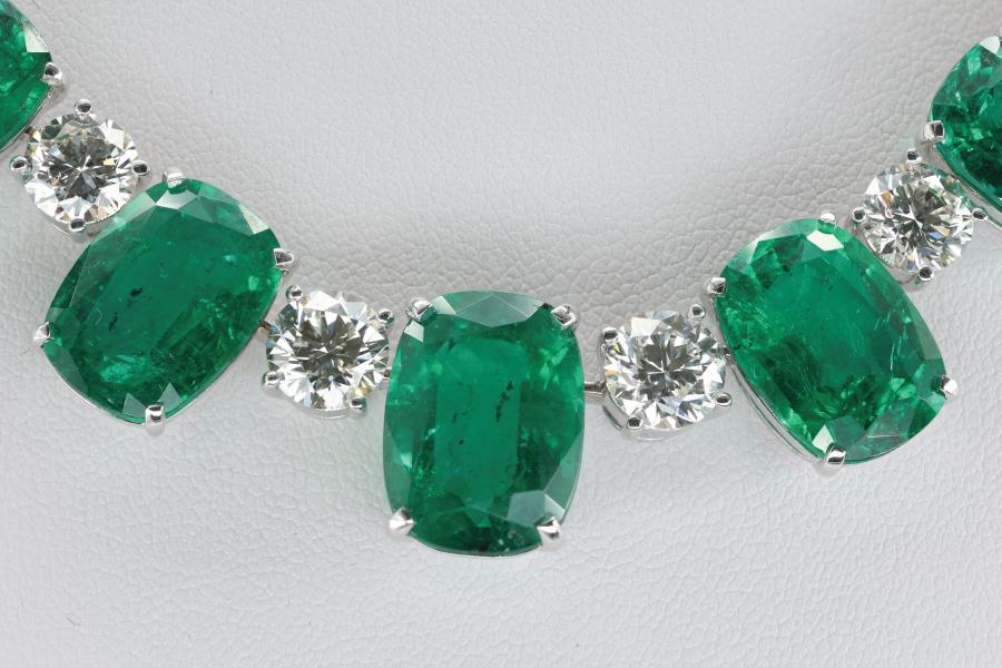 Emerald necklace